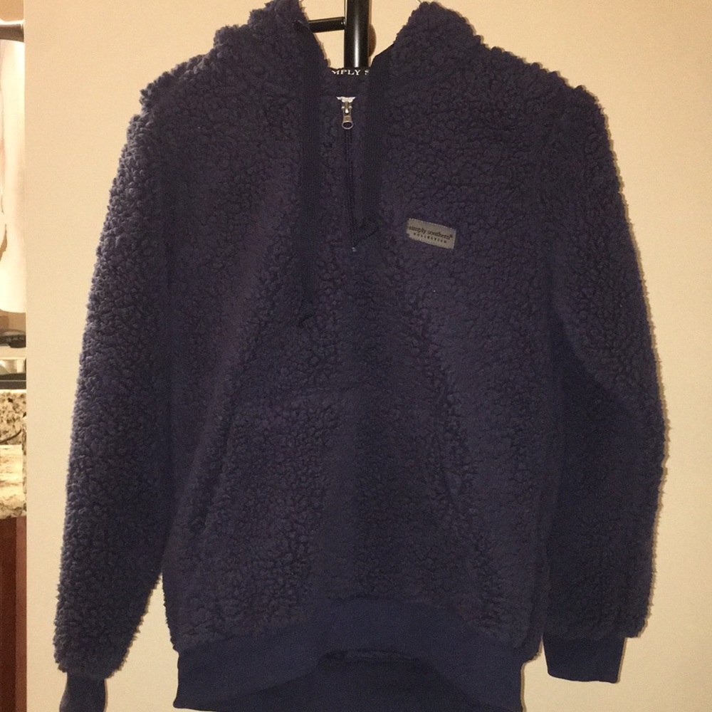 Sherpa Pullover w/ Hoodie